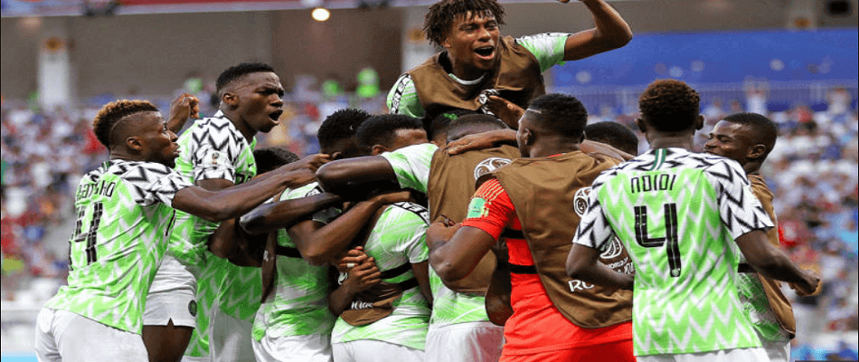 Nigeria wins over Iceland / FIFA World Cup 2018
