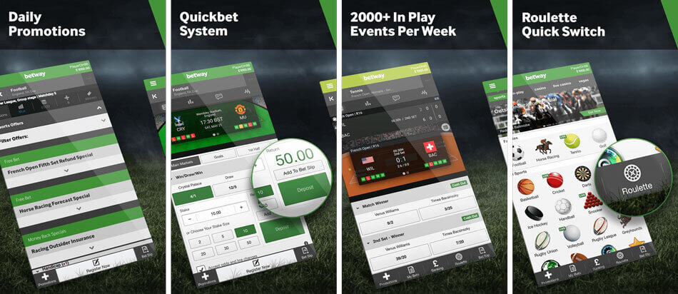 betway mobile betting app best betting sites